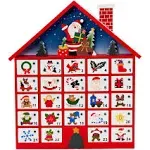 Kurt Adler 16 in. Wooden Advent Calendar