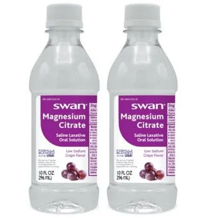 Swan Magnesium Citrate Oral Solution Grape