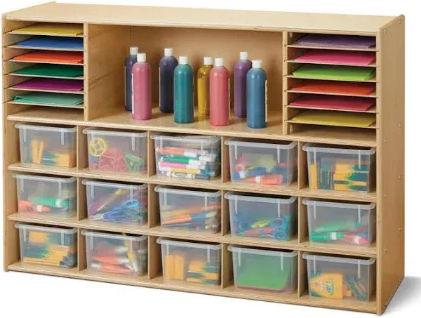 Jonti-Craft Young Time Sectional Cubbie-Tray Storage