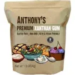 Xanthan Gum 1lb 16 Ounce Packed in The USA, by Anthony's, Gluten-Free