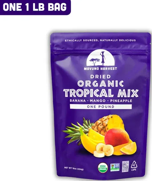 Dried Organic Tropical Mix