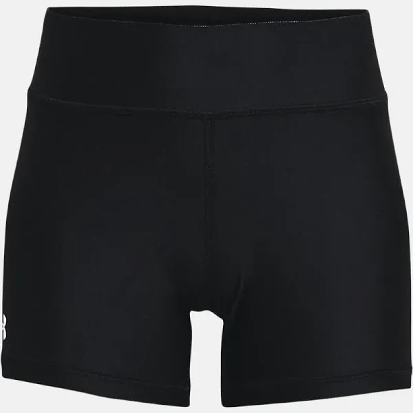 Under Armour Girls' HeatGear Armour Shorty Team 4" Shorts