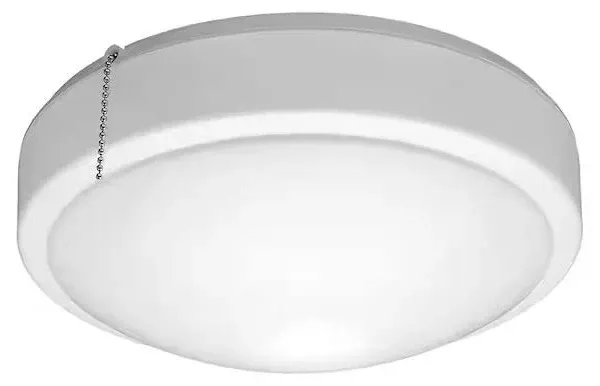 Hampton Bay 53701101 11 in. Warm and Bright White Light Universal LED Ceiling Fan Light Kit