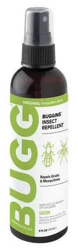 BUGGINS Natural Insect Repellent 0% DEET