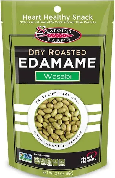 Seapoint Farms Edamame Dry Roasted Wasabi