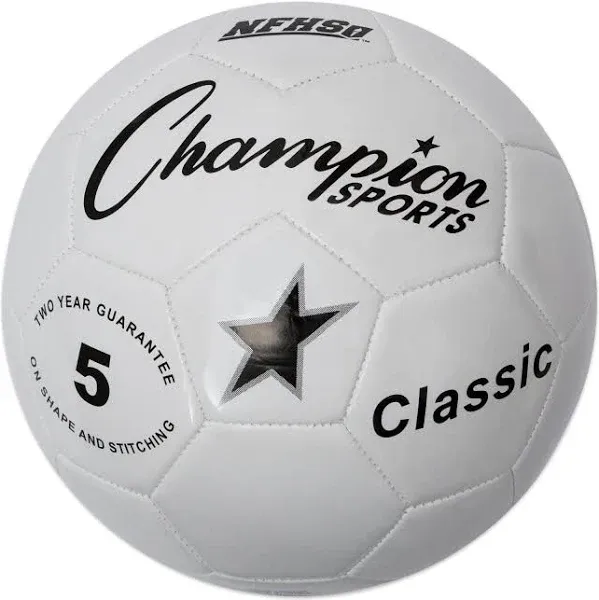 Champion Sports Classic Soccer Ball