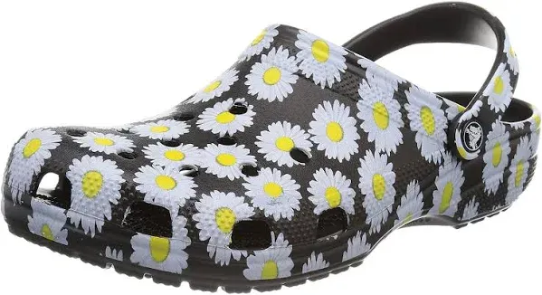 Crocs Classic Vacay Vibes Clog Butterfly Navy Graphic NEW Womens size 5  206375