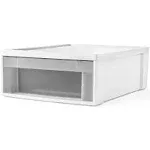 Starplast Small Stackable Storage Drawer, White