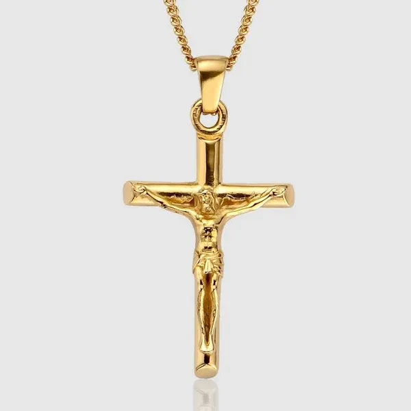 Gold Crucifix Pendant