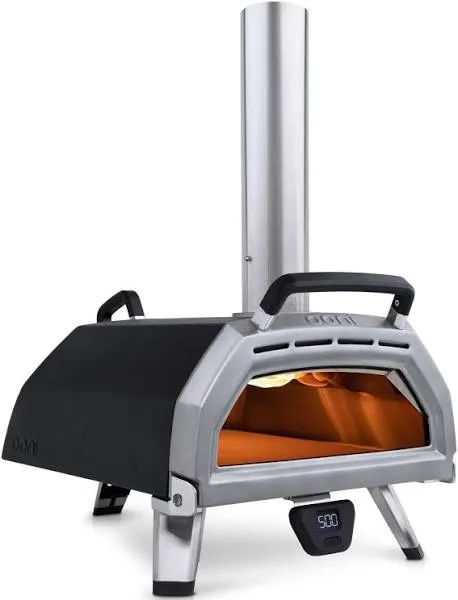 Ooni Karu 16 Multi-Fuel Outdoor Pizza Oven - Wood Fired and Gas Fueled Oven - Outdoor Pizza Maker - Fire and Stonebaked Pizza Oven for Authentic