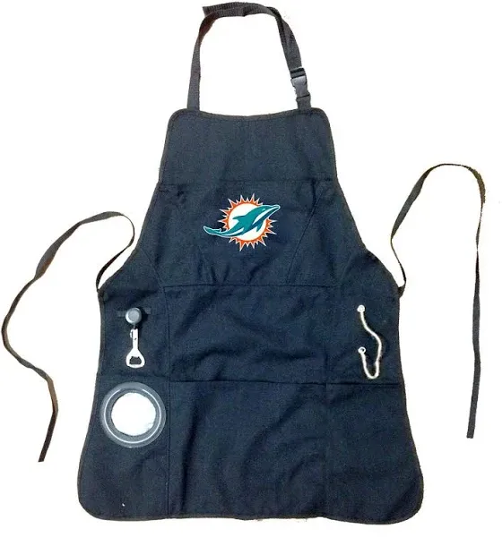 Evergreen NFL Miami Dolphins Ultimate Grilling Apron