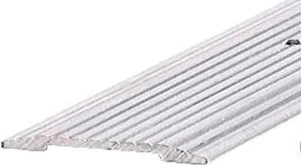 M-D Building Products 78014 Wide Fluted 1-1/4-Inch by 36-Inch Seam Binder, Silver