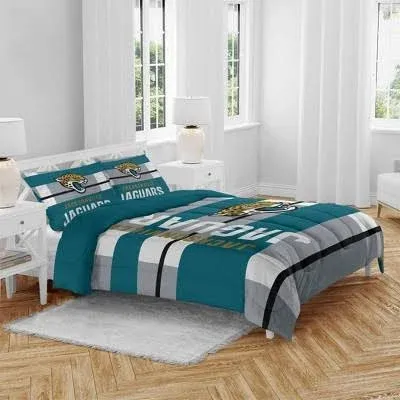 Pegasus Sports NFL Heathered Stripe 3-pc. Queen Comforter Set