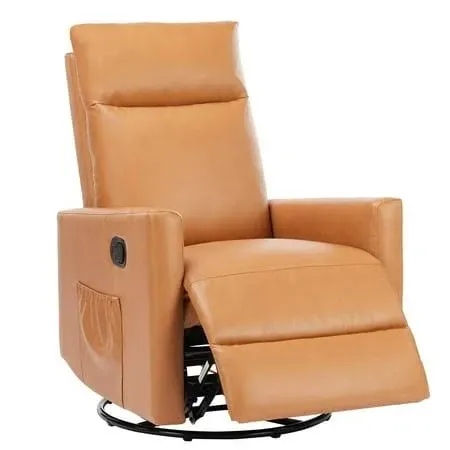 360° Swivel Rocking Recliner Chair Durable Nursery Glider Comfortable Deep Seat