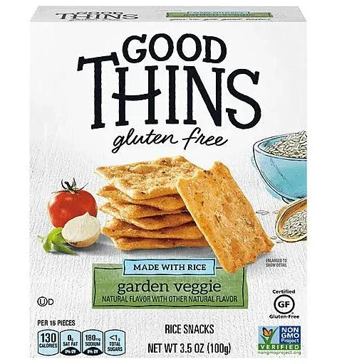 Good Thins Garden Veggie Rice Snacks