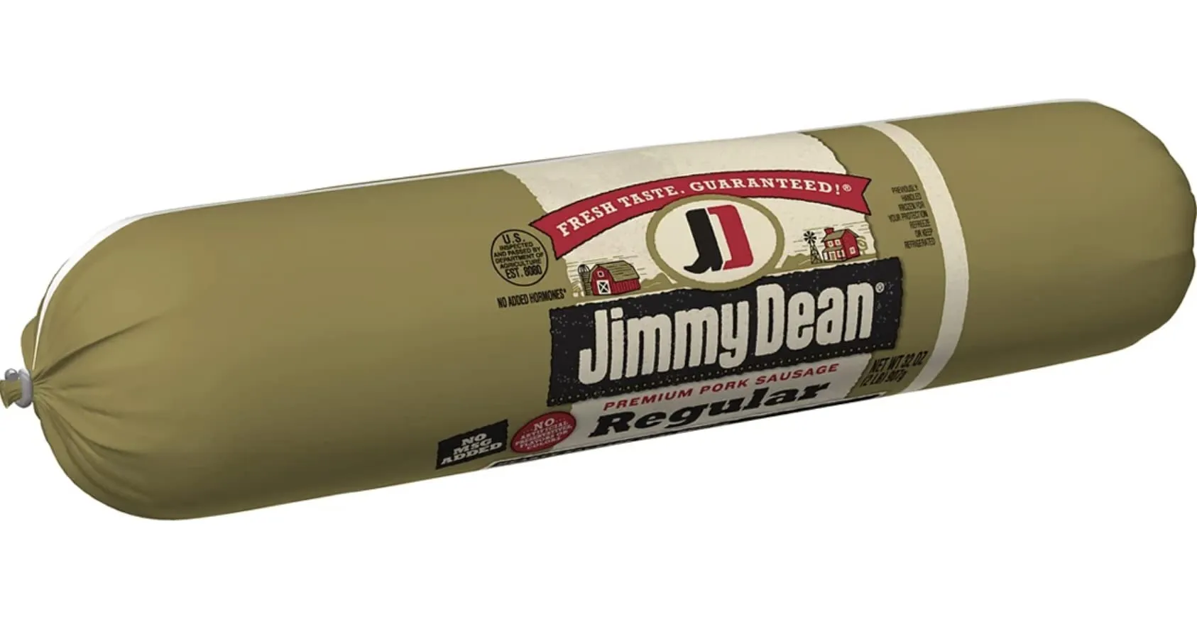 Jimmy Dean Premium Pork Regular Breakfast Sausage Roll