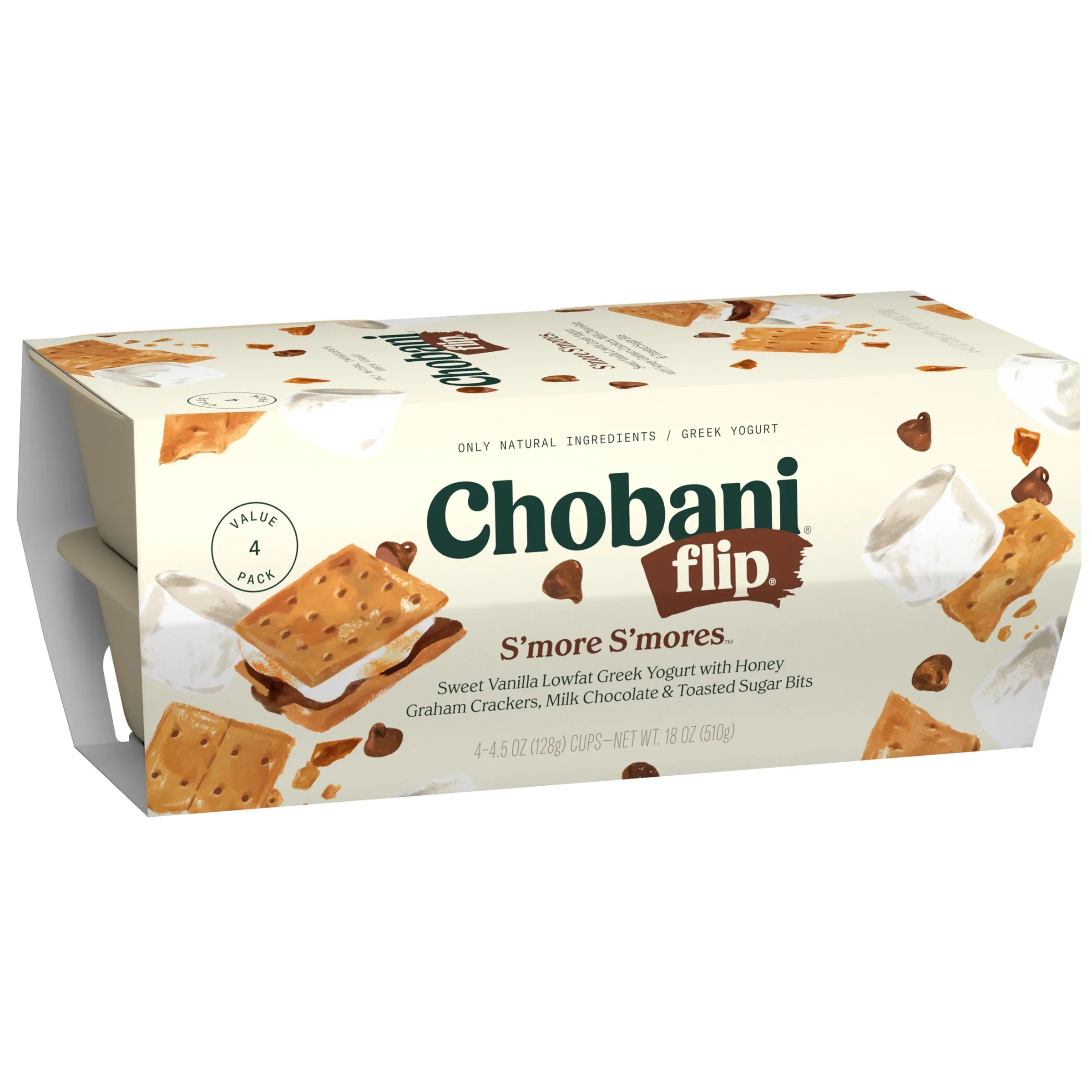 Chobani S'more S'mores Greek Yogurt (5.3 oz, 4 ct)