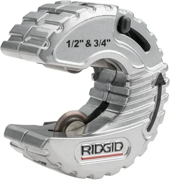 RIDGID 3/4 in. Copper Tubing Cutter 2.5 in. L Gray 1 pc