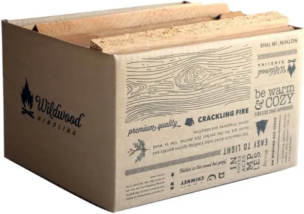 Wildwood Kindling Kiln-Dried Cedar Kindling