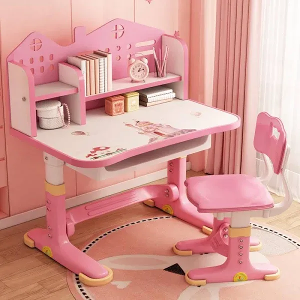 Kids Functional Desk and Chair Set