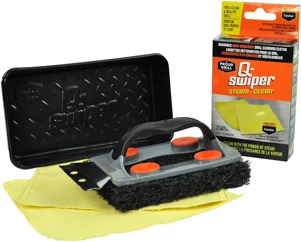 Proud Grill Q-Swiper Steam-Clean Grill Cleaning Kit