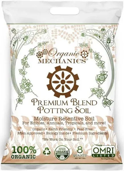 Organic Mechanics Premium Blend Potting Soil