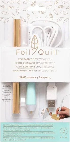 We R Memory Foil Quill Freestyle Pen