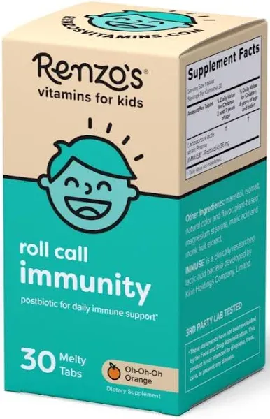 Renzo's Roll Call Kids Daily Postbiotic