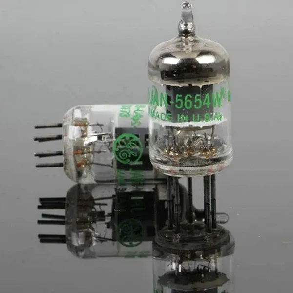 General Electric (GE) 5654 / 5654W / 6AK5 / 6AK5W Electron Vacuum Tube by GE