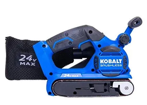 Kobalt KBS 124B-03 24V Max Brushless Cordless Variable Belt Sander