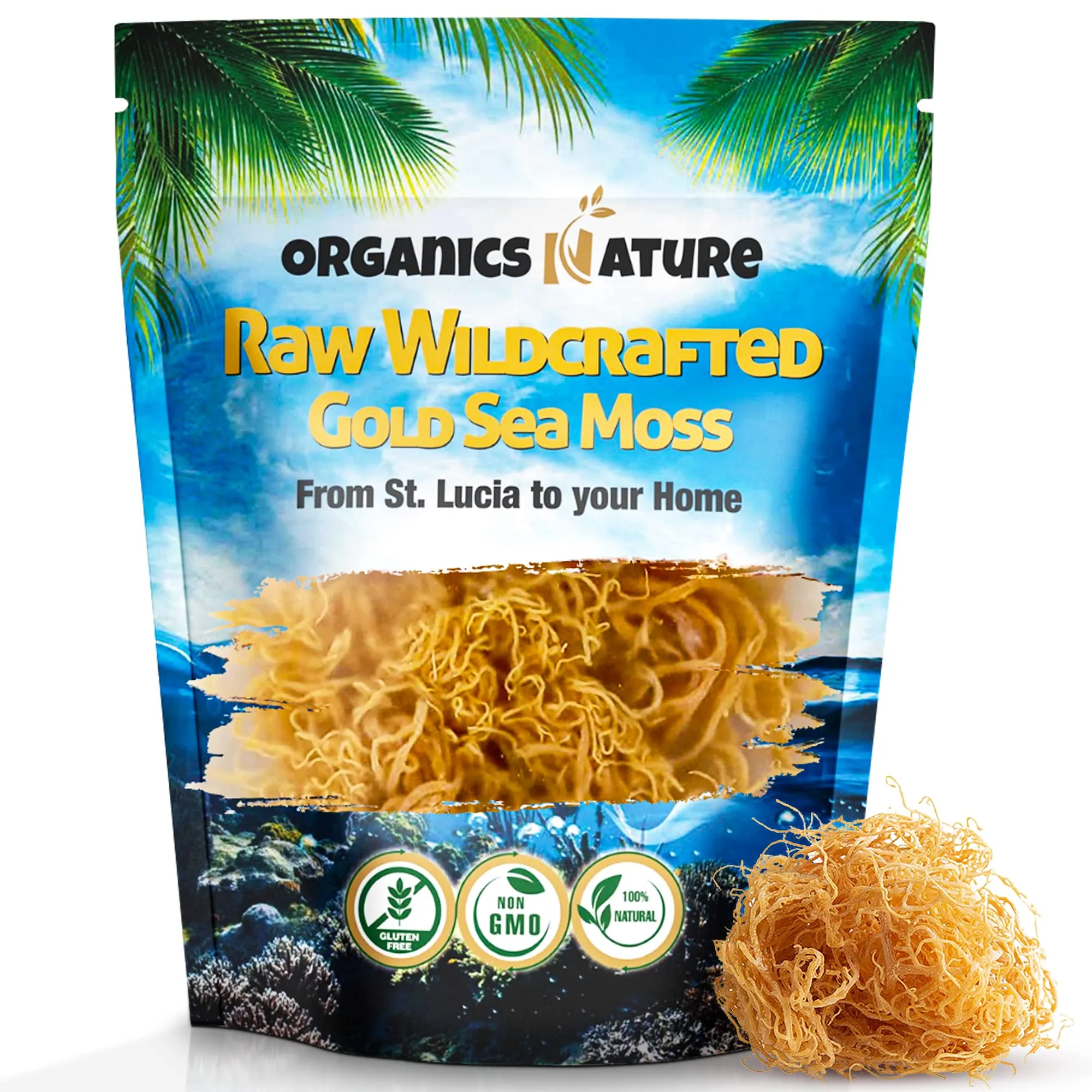 Organics Nature Raw Wildcrafted Sea Moss