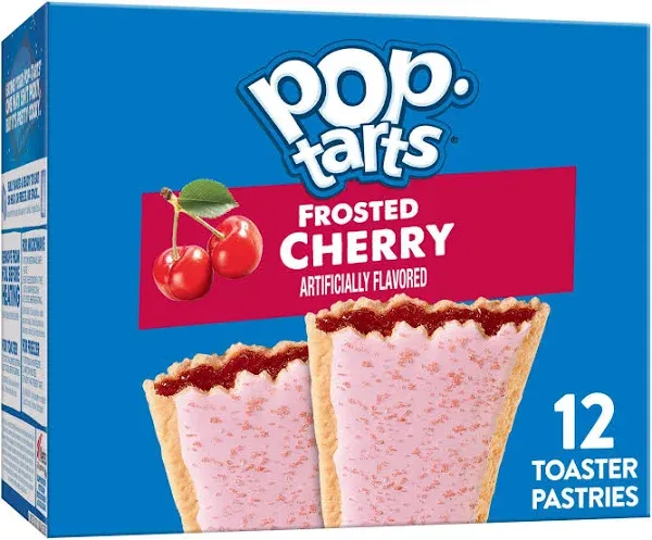 Pop Tarts Frosted Cherry Toaster Pastries