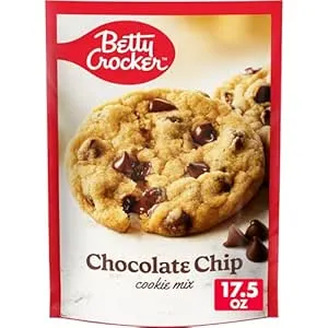 Betty Crocker Chocolate Chip Cookies, Cookie Baking Mix, 17.5 oz