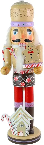 Ornativity Gingerbread Chef Nutcracker Figure