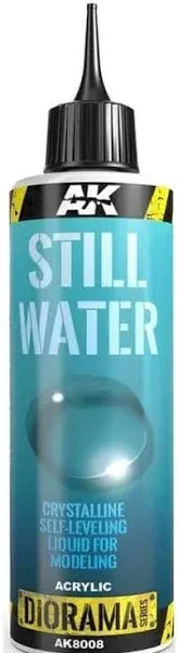 AK Interactive Still Water 250ml Crystalline Self-Leveling Liquid