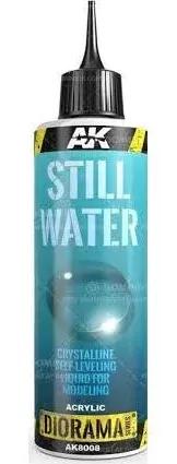 AK Interactive Still Water 250ml Crystalline Self-Leveling Liquid