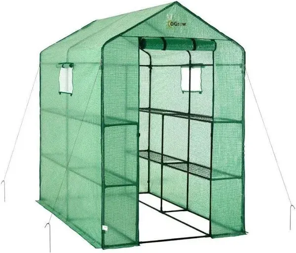 Machrus Ogrow Deluxe Walk-In Greenhouse