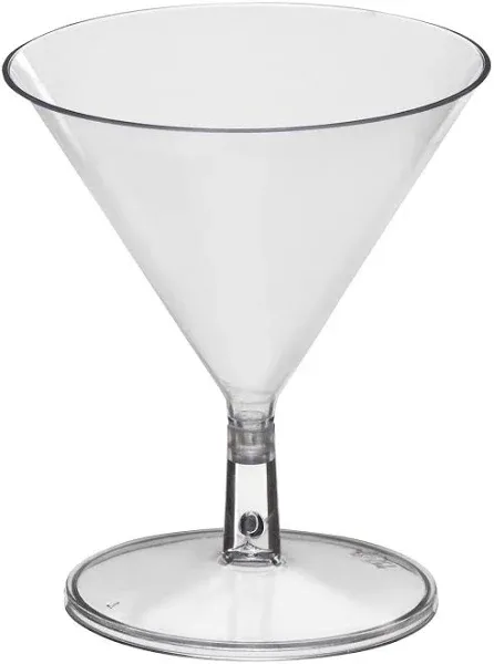 Party Essentials Mini Martini Glasses