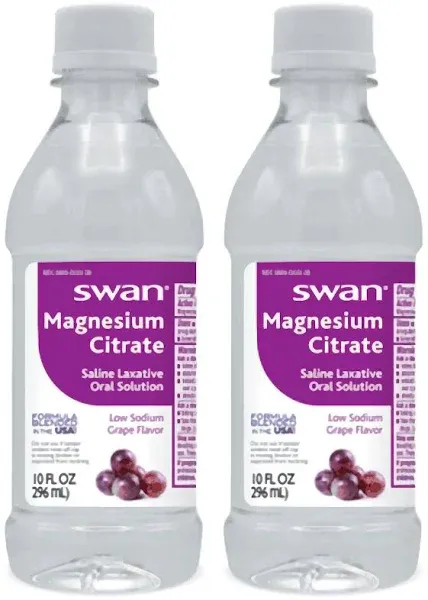 Swan Magnesium Citrate Oral Solution Grape