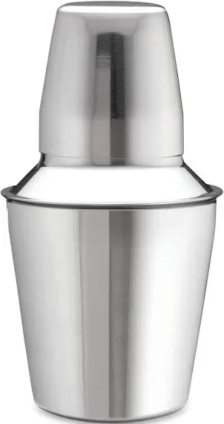 TableCraft 3-Piece Stainless Steel Cocktail Shaker, 8-Ounce