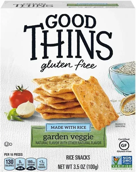 Good Thins Garden Veggie Rice Snacks