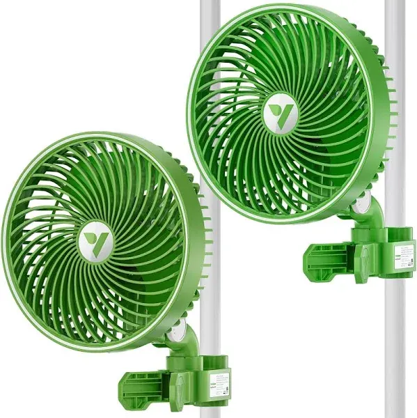 VIVOSUN 10'' Oscillating Clip Fan