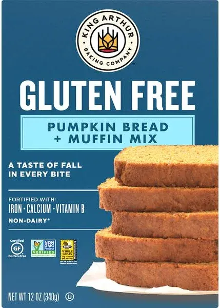 King Arthur Gluten-Free Pumpkin Bread Muffin Mix