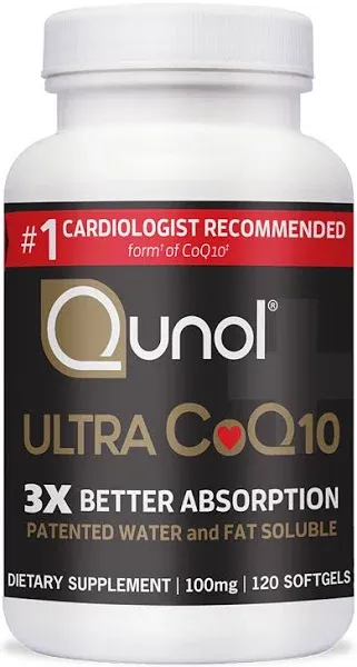 Qunol Ultra CoQ10, Extra Strength, 200 mg, Softgels