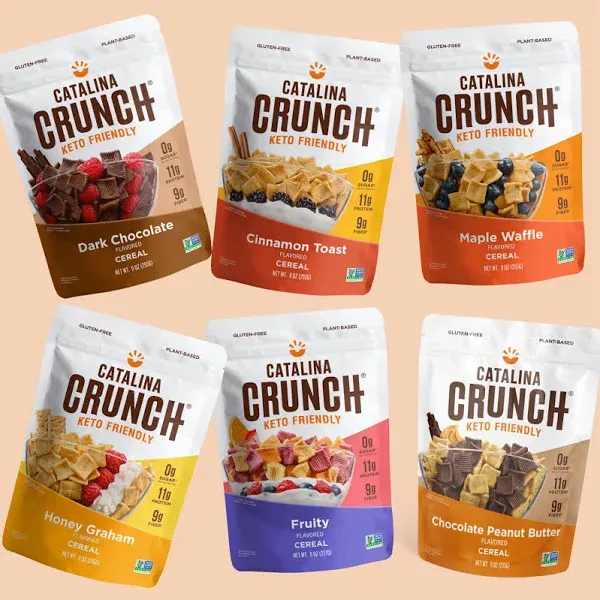 Catalina Crunch Cereal Variety Keto Friendly Low Carb