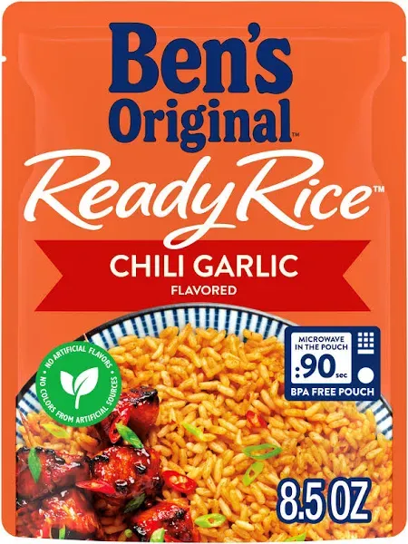 Ben's Original Ready Rice Chili Garlic Flavored Rice