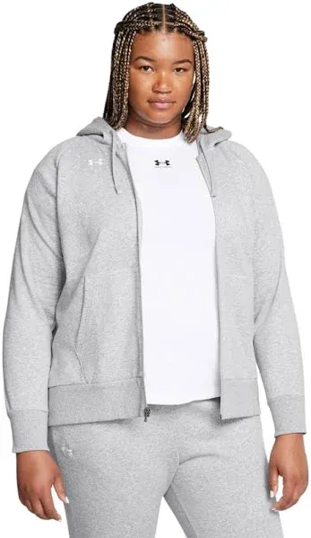 Under Armour Women's Rival Fleece Full Zip Hoodie