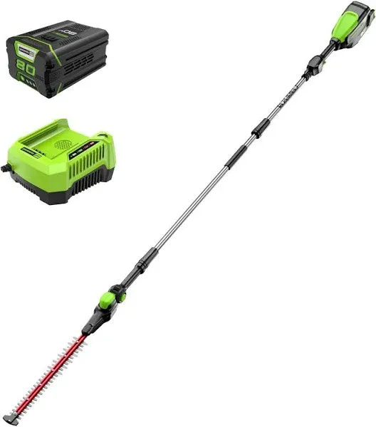 Greenworks Tools 80V 20" Pole Hedge Trimmer