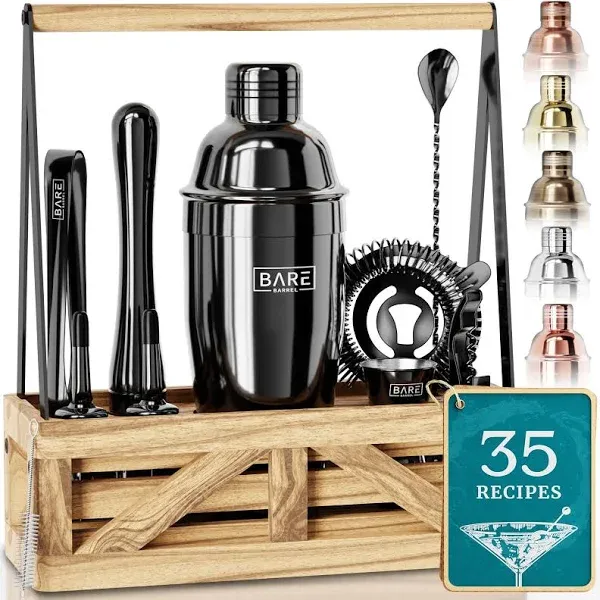 BARE BARREL Mixology Bartender Kit