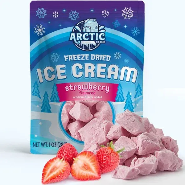 Arctic Farms Freeze Dried Ice Cream That Does Not Melt